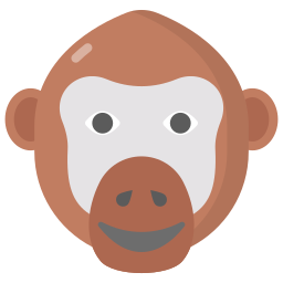 chimpansee icoon