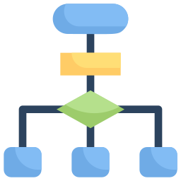 stroomschema icoon