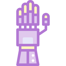 Robot hand icon