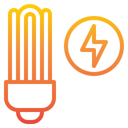 energiebesparend licht icoon
