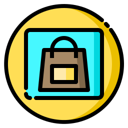 Shopping bag icon