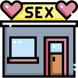 sex shop Ícone