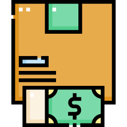 Cash on delivery icon