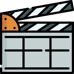 Clapperboard icon