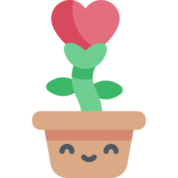 Flower pot icon