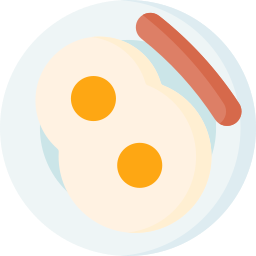 English breakfast icon