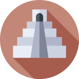 piramide di chichén itza icona