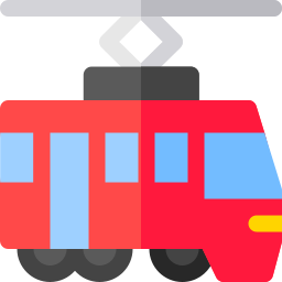 Electric train icon