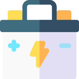 Car battery icon