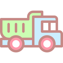 Toy truck icon