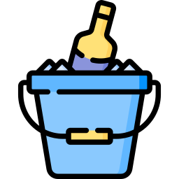 Ice bucket icon