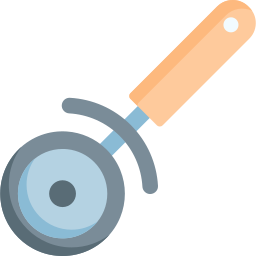 Pizza cutter icon