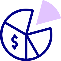 diagramme circulaire Icône