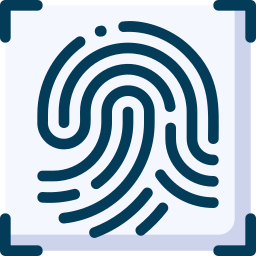 Finger print icon