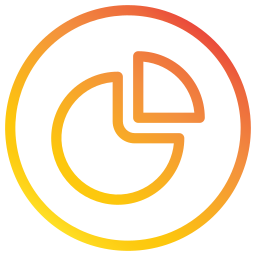 diagramme circulaire Icône