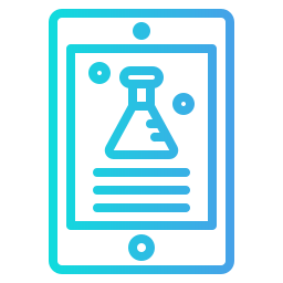 aula de química Ícone