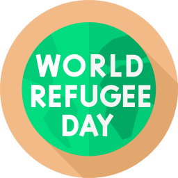 día mundial de los refugiados icono