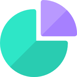 cirkeldiagram icoon