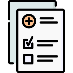 Medical report icon