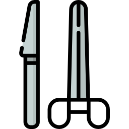 Medical tools icon