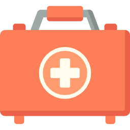 First aid kit icon