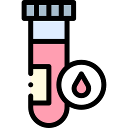 Blood sample icon