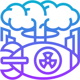 bombe nucléaire Icône