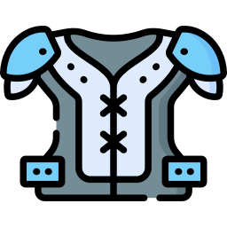 Shoulder pads icon