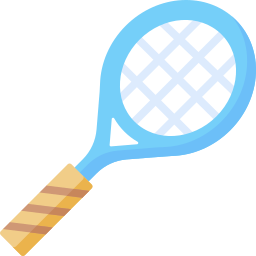 Tennis racket icon