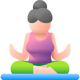 Yoga pose icon