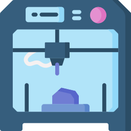 stampa 3d icona