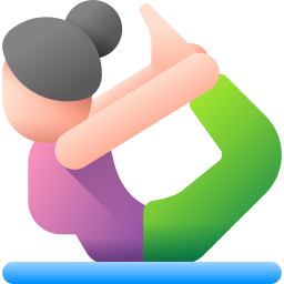 Yoga pose icon