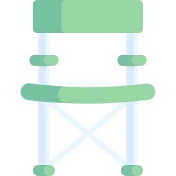 Folding chair icon