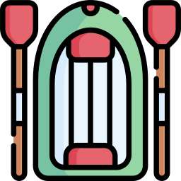 Inflatable boat icon