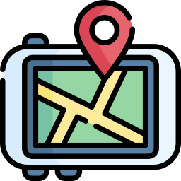 geographisches positionierungs system icon