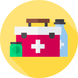 First aid kit icon