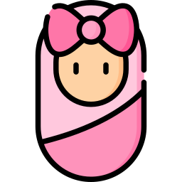 女の赤ちゃん icon