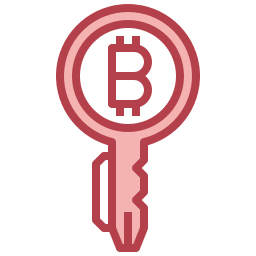 llave privada icono