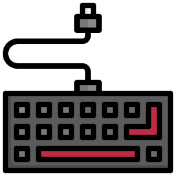 Computer keyboard icon