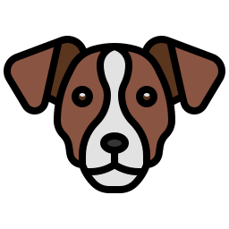 jack russell terrier icoon