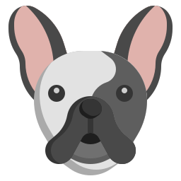 French bulldog icon