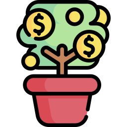 arbre d'argent Icône