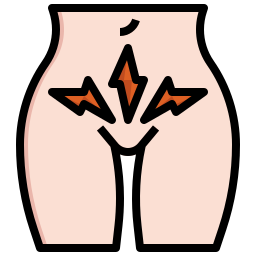 bóle menstruacyjne ikona