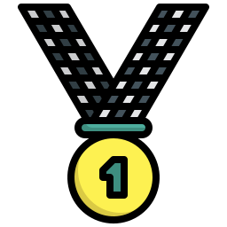 Gold medal icon