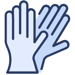 rękawiczki do czyszczenia ikona