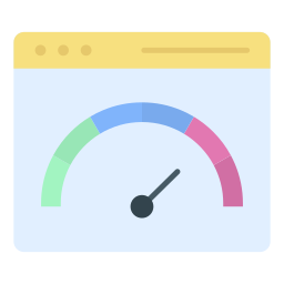 vitesse de page Icône