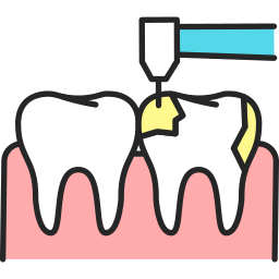 taladro dental icono