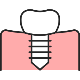 implant dentaire Icône