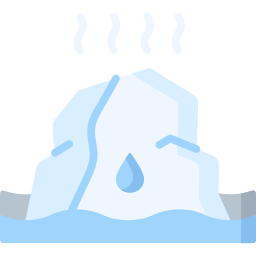 ghiacciaio icona