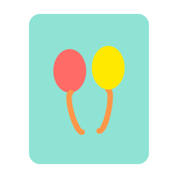 Birthday card icon